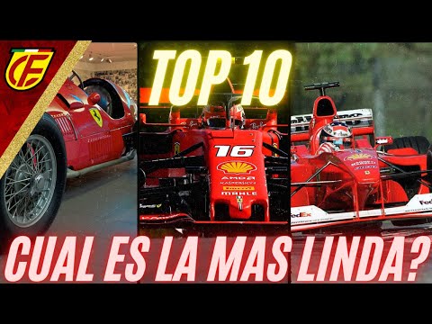 LAS 10 FERRARI MAS LINDAS DE LA HISTORIA EN F1