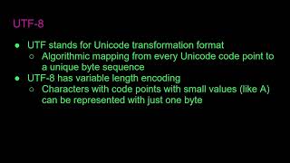 ASCII, Unicode, UTF 8 Explained Simply 1 mp4 Profile