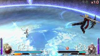 DISSIDIA012 Cloud LV 100 vs Lightning LV 105 Maximum