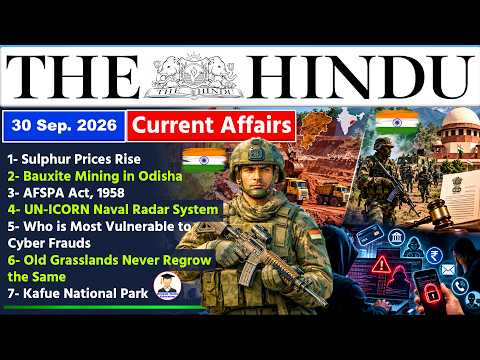The Hindu Newspaper Analysis Today | 30th September 2026 | Indian Express News | Editorial Analysis