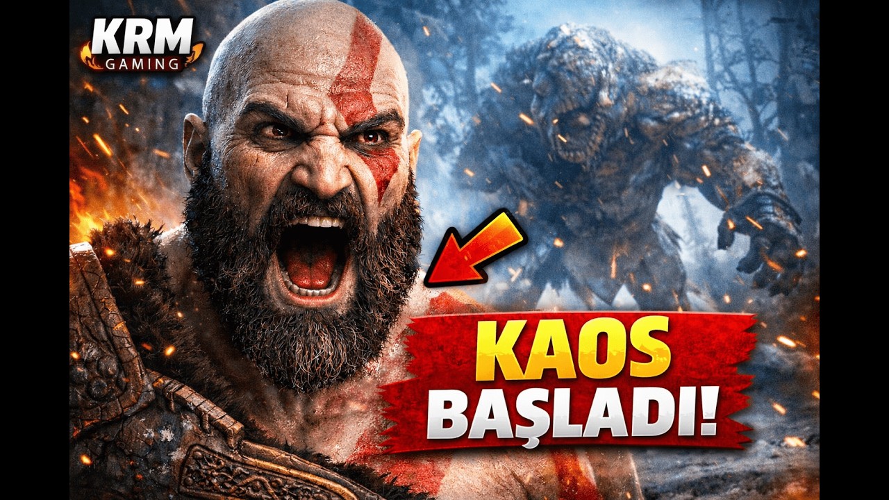 GOD OF WAR PS5 TÜRKÇE | Bölüm 1 - Kaos Başladı!