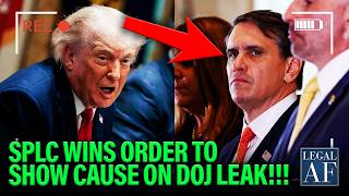 Trump SPIRALS as SPLC WINS Order to Show Cause for DOJ SANCTIONS!!!