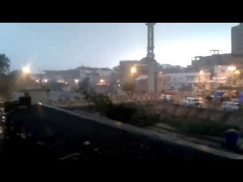 سيول فى شبراخيت وتحديف طوب من السماء