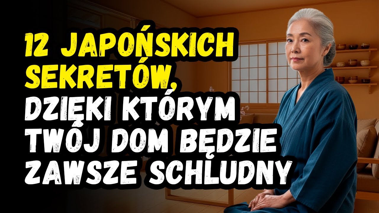 12 JAPOŃSKICH SEKRETÓW, DZIĘKI KTÓRYM DOM JEST W PORZĄDKU BEZ WYSIŁKU