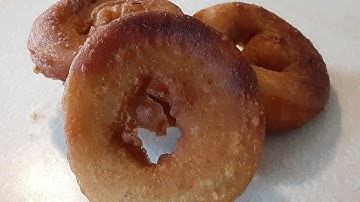 Homemade old fashioned doughnuts