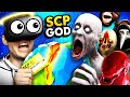 Creating SCP-FACILITY WORLD In VR GOD SIMULATOR (Deisim VR Funny Gameplay)