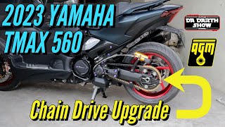 2023 YAMAHA TMAX 560 Setup Upgrade Chain Drive (ENGLISH)