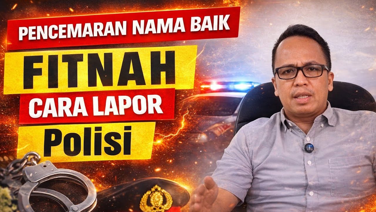 Fitnah dan Pencemaran Nama Baik dan Cara membuat Laporan Polisi!