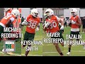 FIRST LOOK!! Four Freshman WRs Keyshawn Smith, Dazalin Worsham, Xavier Restrepo, Michael Redding III