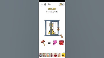 Brain out levels solution | level no.38 | rescue giraffe