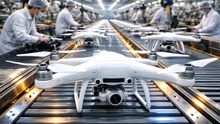 Drone Factory Production Process (Full Process) ⚙️🚁
