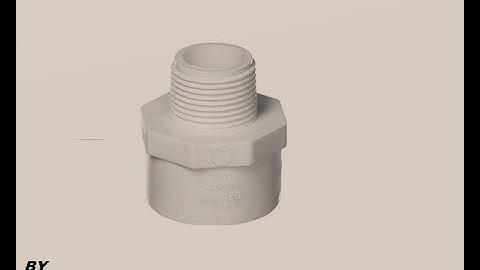 Mould for external threaded parts