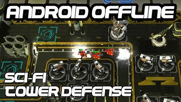 Planet Modular Tower Defense (Android Gameplay Highlights) Offline | Tower Defense | Sci-Fi
