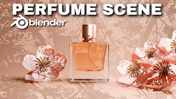 Create a Stunning Perfume Product Scene in Blender | Realistic 3D Visualization | Product Animation
