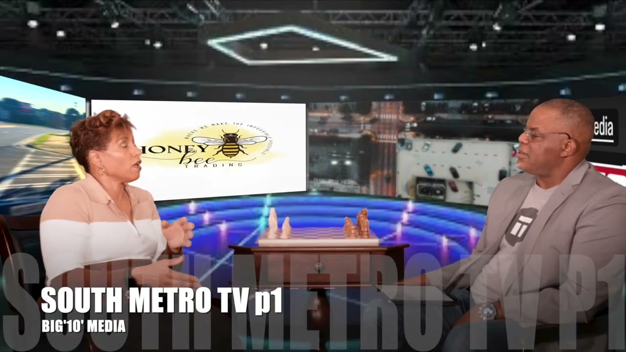 ⁣Wyuanna Taylor CEO, Honey Bee Trading joined Bruce B. Holmes on South Metro TV