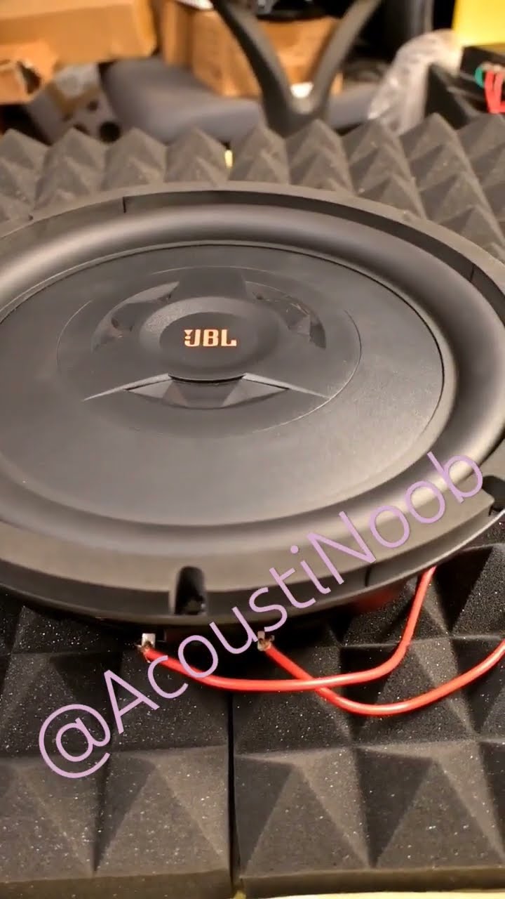 JBL WS1200 Test 2/4 | Deep bass - YouTube