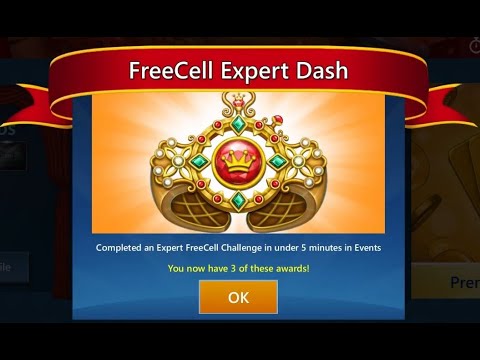 Microsoft Solitaire Collection; FreeCell Expert Gameplay #309; Amazing Windows Game 2020 Poker.