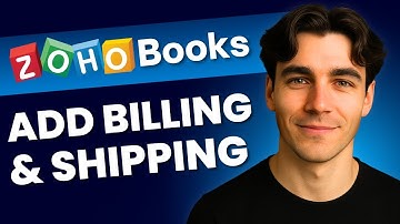 How To Add Customer Billing And Shipping Address In Zoho Books (Tutorial 2025)