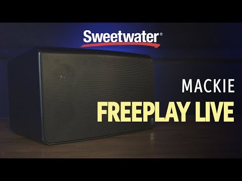 Mackie FreePlay Live Portable Playback Speaker Overview