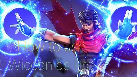 how to use Wiccan as Pro literally cosmic slayer