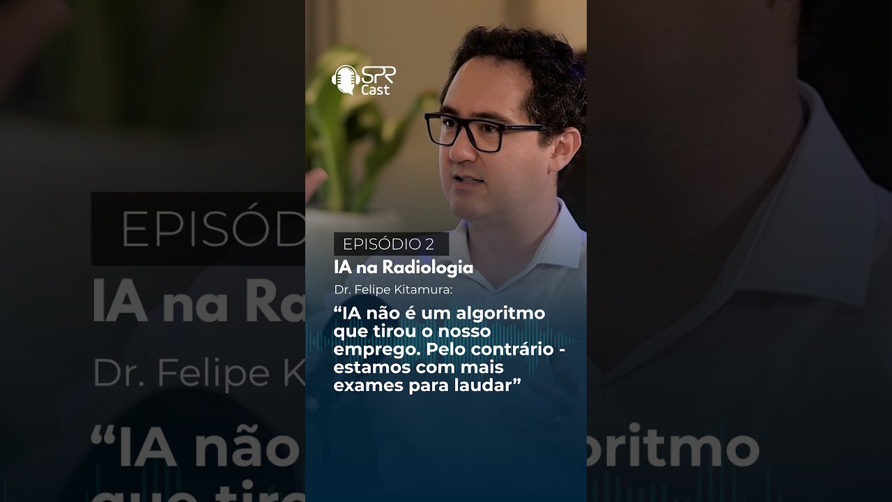 Neste trecho do segundo episódio do SPR Cast, Dr. Felipe Kitamura apresenta dois exemplos de soluções de IA que já estão em uso no Brasil e explica como essas ferramentas podem trazer benefícios para os pacientes e também contribuir para a receita das instituições de saúde, sem substituir o trabalho dos radiologistas.

#SPR #Radiologia #InteligenciaArtificial