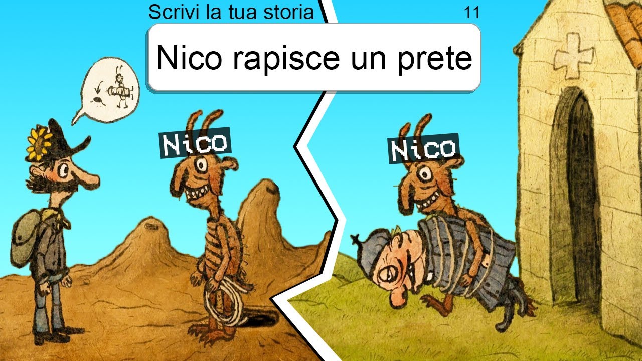 NICO, SCRIVE LA SUA (strana) STORIA!