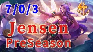 Team Liquid Jensen Ireria MID vs Lissandra Patch 8.24