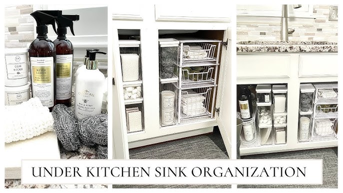 How to Organize Under Your Kitchen Sink - How to Nest for Less™