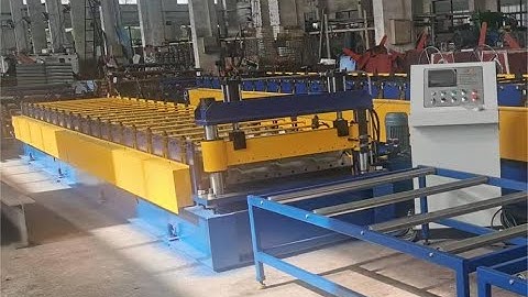 installation & operation of roll forming machine, how to use and maintain the roll forming machine