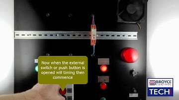 LESW Switch Initiated Delay Off Timer Relay - Function Demonstration