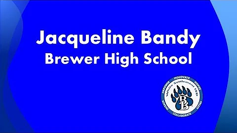 Brewer High School Teacher of the Year Jacqueline ...