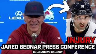 Jared Bednar Give Kadri Injury UPDATE, Presidents Trophy, Resting Guys & More Before Avs vs Flames Content