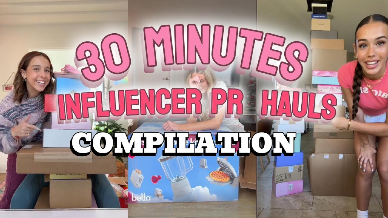 30 Minutes of Aesthetic PR Hauls 🌟 | TikTok Compilation - YouTube