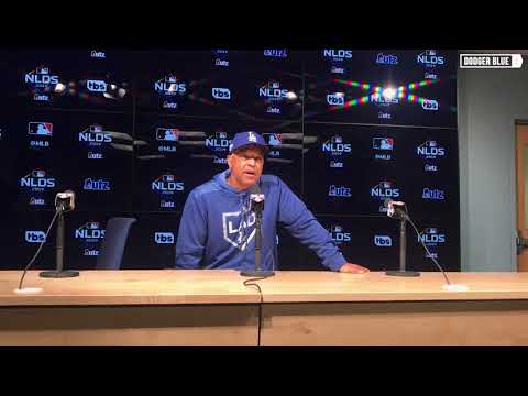 2019 NLDS press conference: Dave Roberts addresses World Series or bust pressure on Dodgers