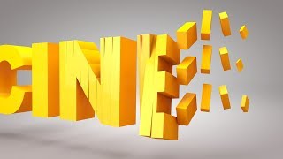 Cinema 4D Motion Graphics Title Animation