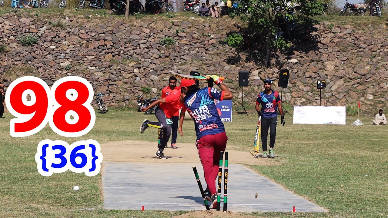 98 RUNS NEED 36 BALLS ASAD SHAH VS AHSAN CHITTA BEST MATCH IN TAPE BALL ...