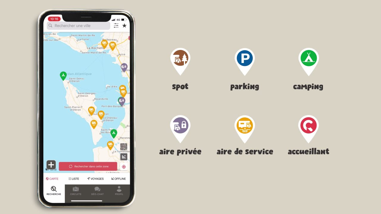 Présentation application camping-car CaraMaps 📱🚐