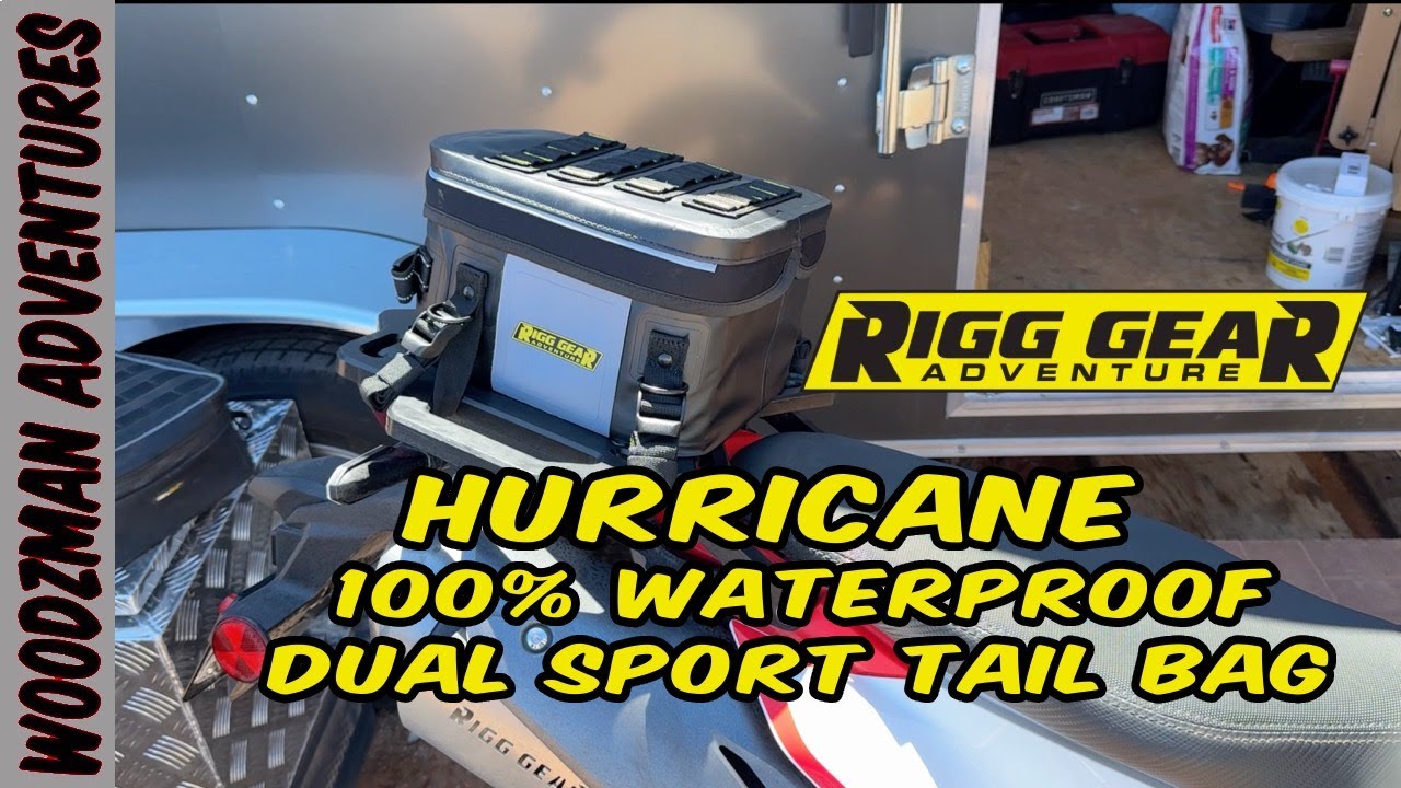 Nelson Rigg Hurricane Dual Sport Motorcycle Tail Bag SE-4012  