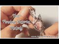 Wire Wrap ‘Melody’ Pendant Tutorial.