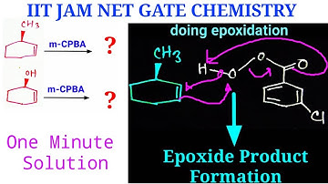 Reagents Chemistry ; mCPBA, Epoxidation | IIT JAM CSIR NET GATE/ One Minute Solution