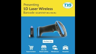 Celebrity TVS Electronics BS-L150S Wireless Barcode Scanner Profile