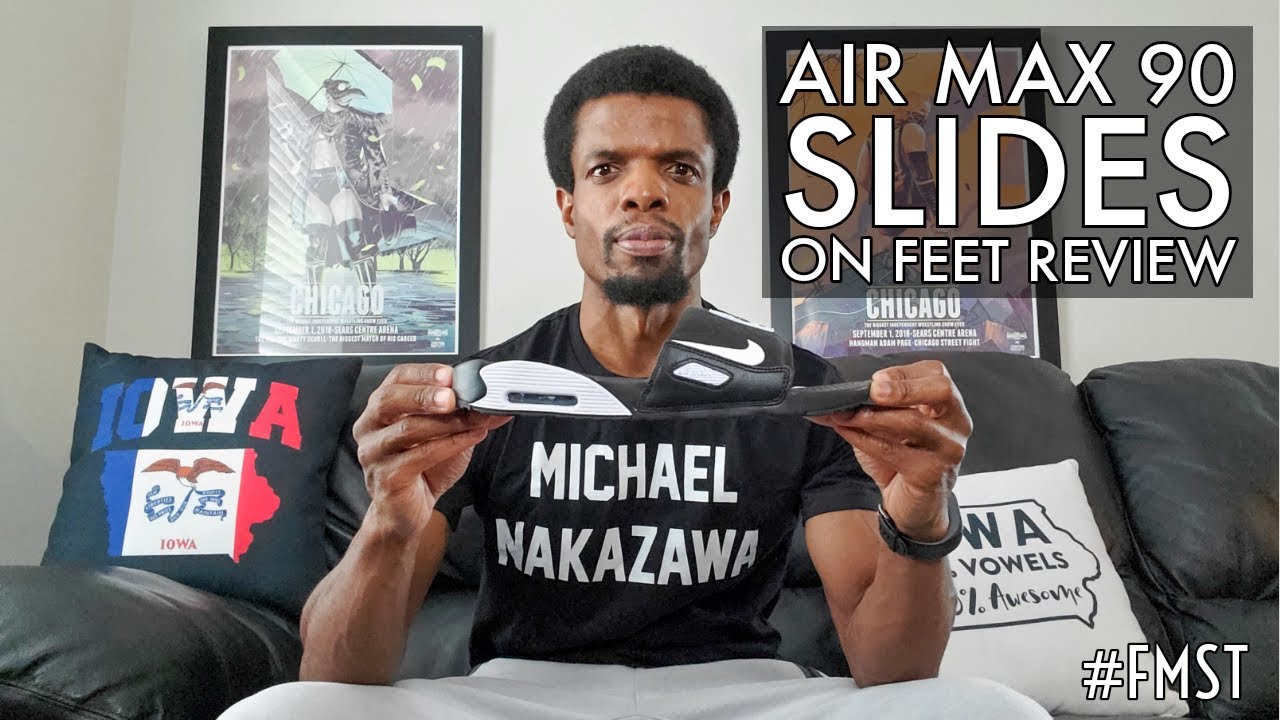 air max 90 slides review