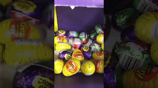 Satisfying Easter Eggs, Reese’s and Cadbury Eggs #reeses #cadbury #asmr #shorts #eastereggs
