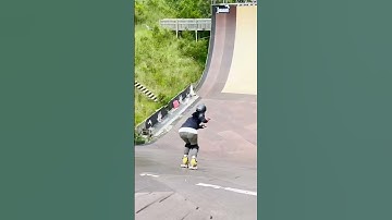 Roller Skating on the Biggest Ramp in the Southern Hemisphere | #shorts
