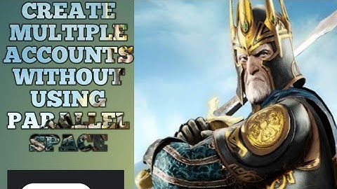 Multiple accounts in dawn of titans