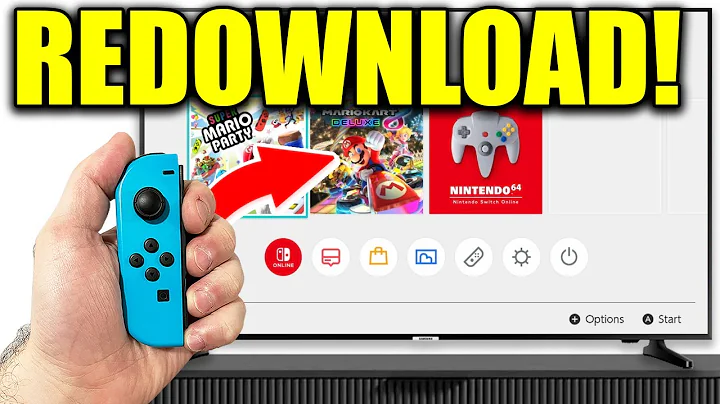 How To Redownload Deleted Nintendo Switch Games!