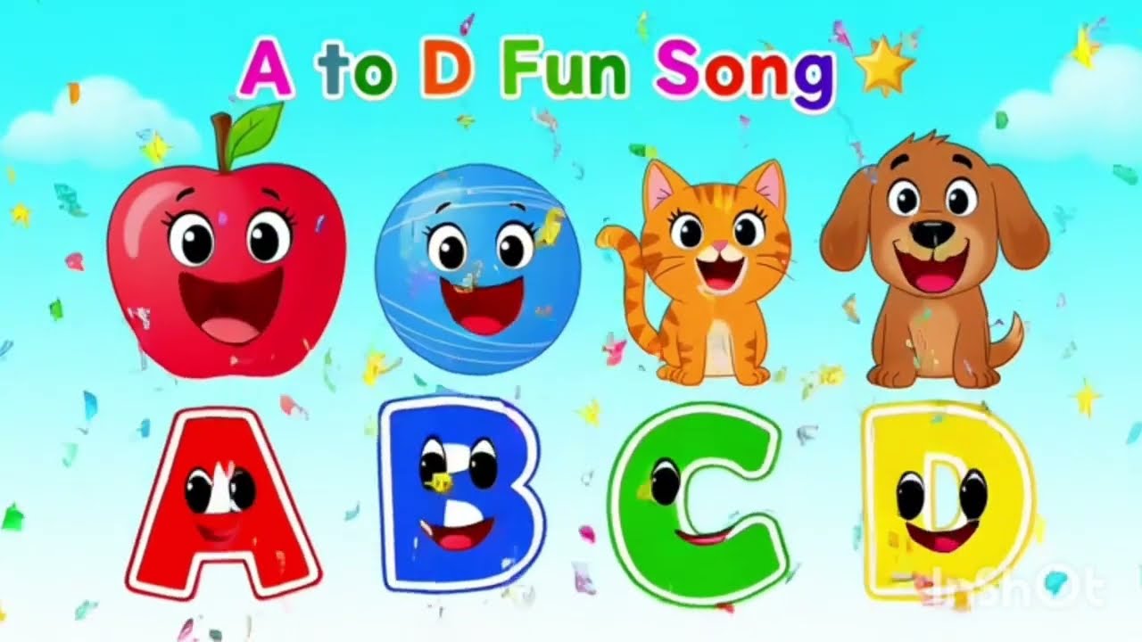 A  Phonics Song | Fun ABC Learning for Kids 🎵
