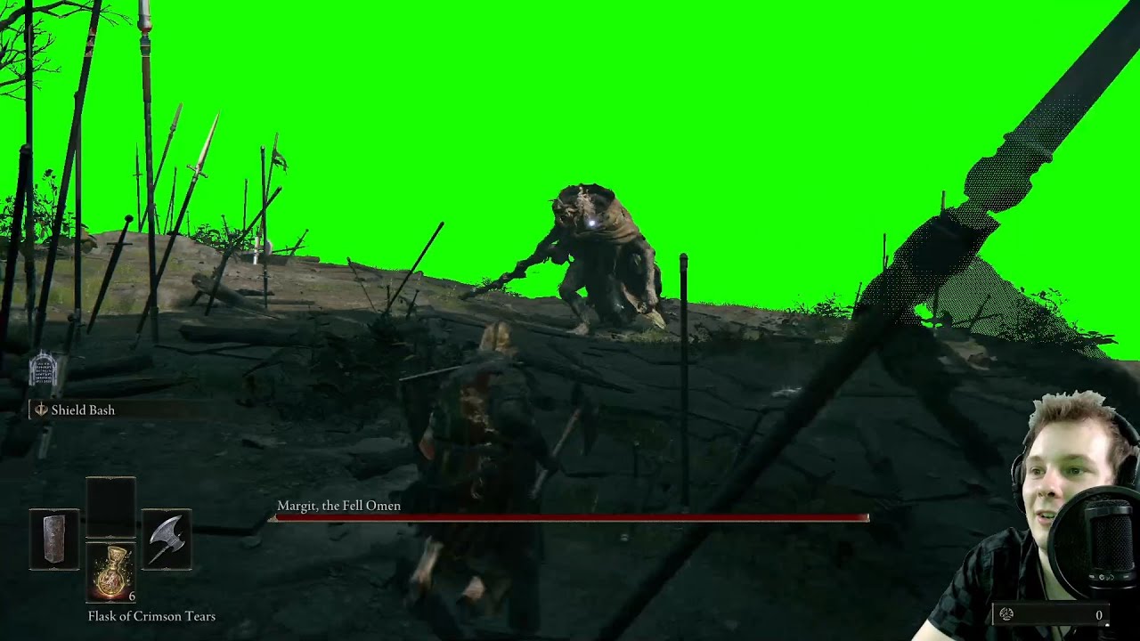 Green Screen Testing Elden Ring Tank Main Route Run YouTube