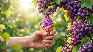 Satisfying ASMR Fruit Ice Cream Factory Realistic Machine Sounds Only | ASMR | No Talking, No Music