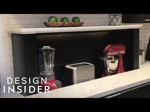 Hidden Kitchen Storage: How to Install a Motorized Lift For Small